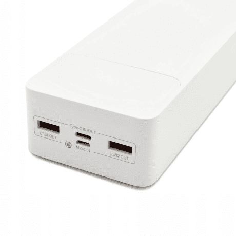 Внешний аккумулятор (павербанк) Baseus Bipow Digital Display 30000mAh 20W White (PPDML-N02, PPBD050402)  Фото №2