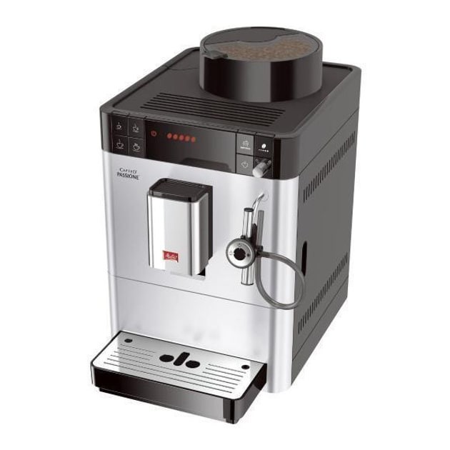 Кавомашина автоматична Melitta Caffeo Passione Silver F53/0-101  Фото №1