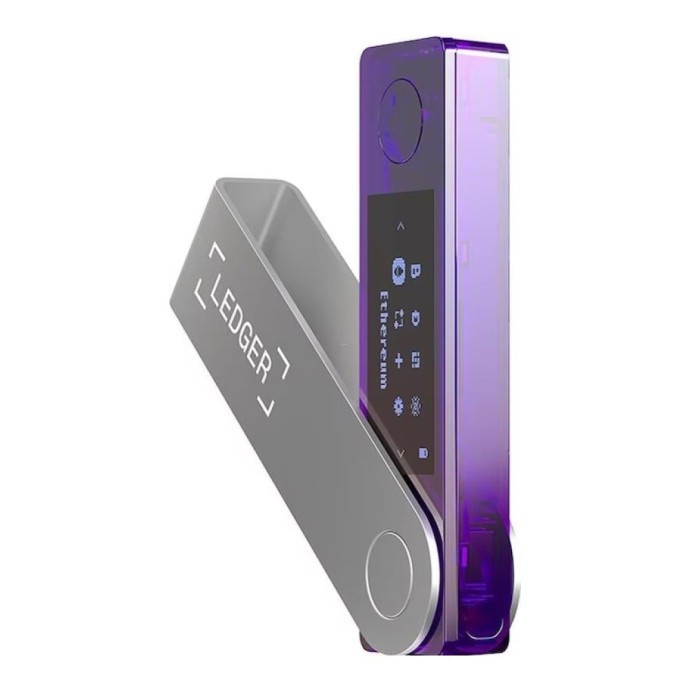 Аппаратный криптогаманец Ledger Nano X Cosmic Purple  Фото №1