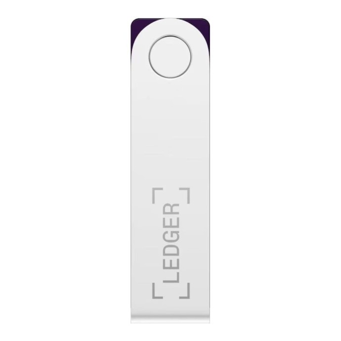 Аппаратный криптогаманец Ledger Nano X Cosmic Purple  Фото №2