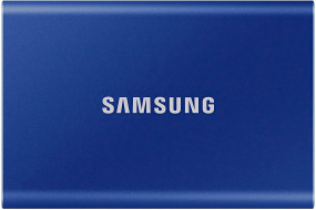 SSD накопитель Samsung T7 500GB Indigo Blue (MU-PC500H/WW)