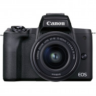 Беззеркальный фотоаппарат Canon EOS M50 Mark II kit (15-45mm) IS STM Black (4728C043)