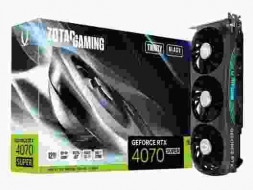 Видеокарта Zotac Gaming GeForce RTX 4070 Super Trinity Black Edition 12GB (ZT-D40720D-10P)