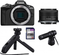 Беззеркальный фотоаппарат Canon EOS R50 Content Creator Kit (5811C059)