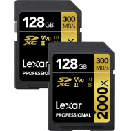 Карта памяти Lexar 128 GB SDXC UHS-II U3 ??V60 Professional 1667x LSD128CB1667