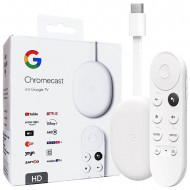 Медиаплеер Google Chromecast HD with Google TV Snow