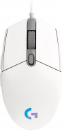 Миша Logitech G203 Gaming Lightsync RGB White (910-005797)