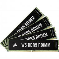 Комплект оперативної пам&#039;яті Corsair WS DDR5 ECC RDIMM 128 ГБ (4 ? 32 ГБ) DDR5 DRAM 5600 МТ/с CL40 (CMA128GX5M4B5600C40)