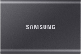 SSD накопитель Samsung T7 500 GB Titan Gray (MU-PC500T/WW)