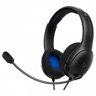 Комп&#039;ютерна гарнітура PDP Gaming LVL40 Wired Stereo Gaming Headset Black