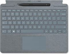 Чехол-клавиатура для планшета Microsoft Surface Pro Signature Keyboard Platinum with Slim Pen 2 (8X6-00070)