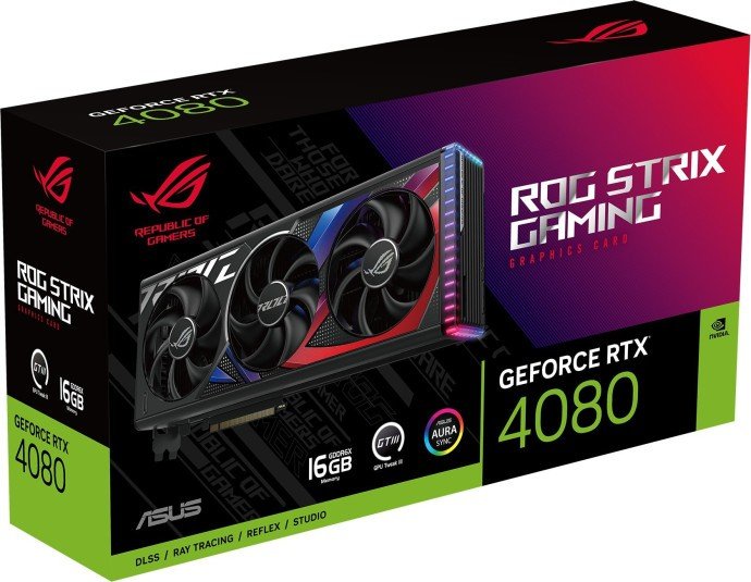Видеокарта ASUS ROG-STRIX-RTX4080-16G-GAMING  Фото №3