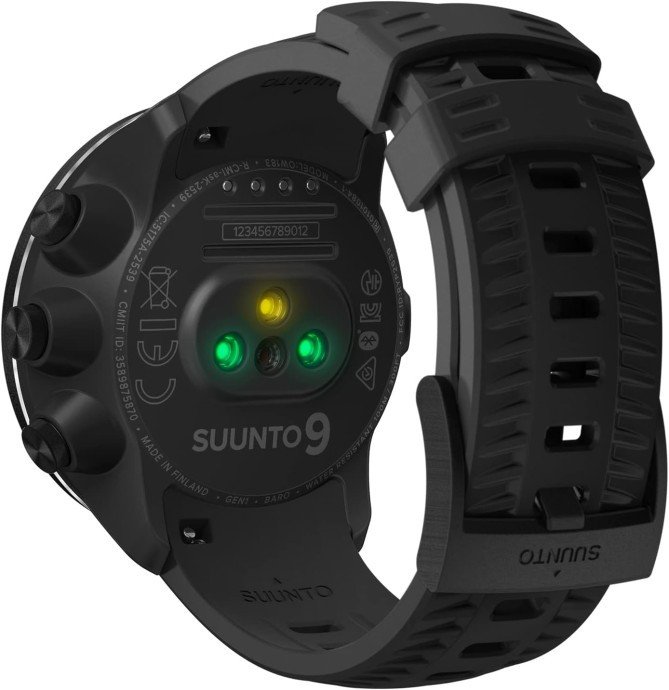 Смарт-годинник Suunto 9 G1 Baro Black (SS050019000)  Фото №2