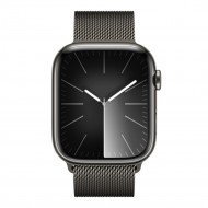 Смарт-годинник Apple Watch Series 9 GPS + Cellular 45mm Graphite S. Steel Case w. Graphite Milanese Loop (MRMX3)