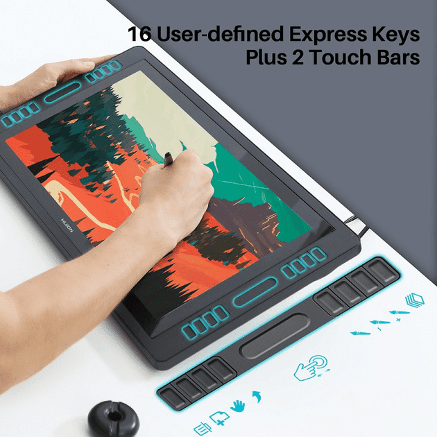 Графічний монітор Huion Kamvas Pro 20 GT1901  Фото №1
