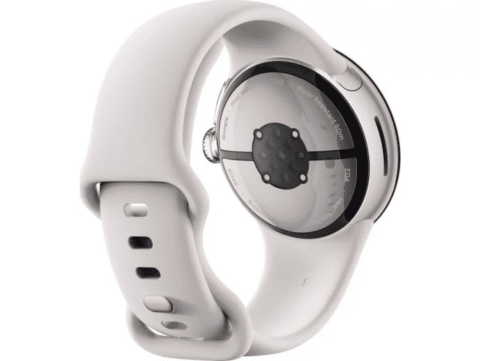 Смарт-часы Google Pixel Watch 2 Polished Silver Aluminum Case / Porcelain Active Band  Фото №2