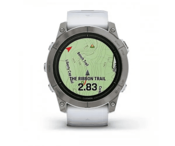 Смарт-годинник Garmin Epix Pro Gen 2 Sapphire 51mm Titanium w. Whitestone Band (010-02804-10/11)