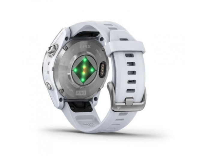 Смарт-годинник Garmin Epix Pro Gen 2 Sapphire 51mm Titanium w. Whitestone Band (010-02804-10/11)  Фото №1