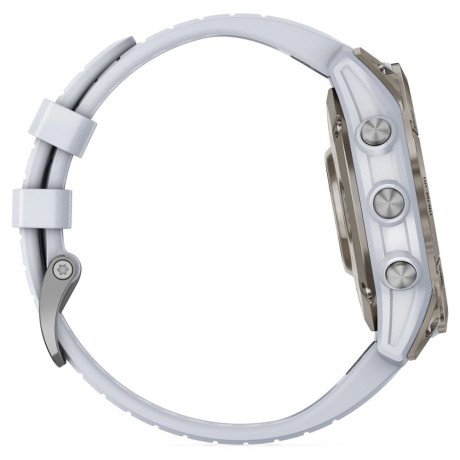 Смарт-годинник Garmin Epix Pro Gen 2 Sapphire 47mm Titanium w. Whitestone Band (010-02803-20/21)  Фото №2