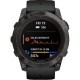Смарт-годинник Garmin Fenix 7X Pro Sapphire Solar Carbon G. DLC Tit. with Black Band (010-02778-10/11)