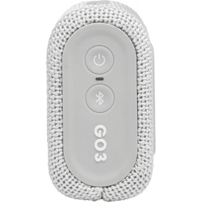 Портативні колонки JBL GO 3 White (JBLGO3WHT)  Фото №0
