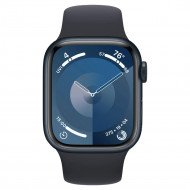 Смарт-годинник Apple Watch Series 9 GPS   Cellular 41mm Midnight Alu. Case w. Midnight Sport Band - S/M (MRHR3)