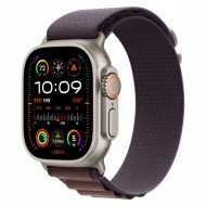 Смарт-годинник Apple Watch Ultra 2 GPS + Cellular 49mm Titanium Case with Indigo Alpine Loop - Large (MREW3)