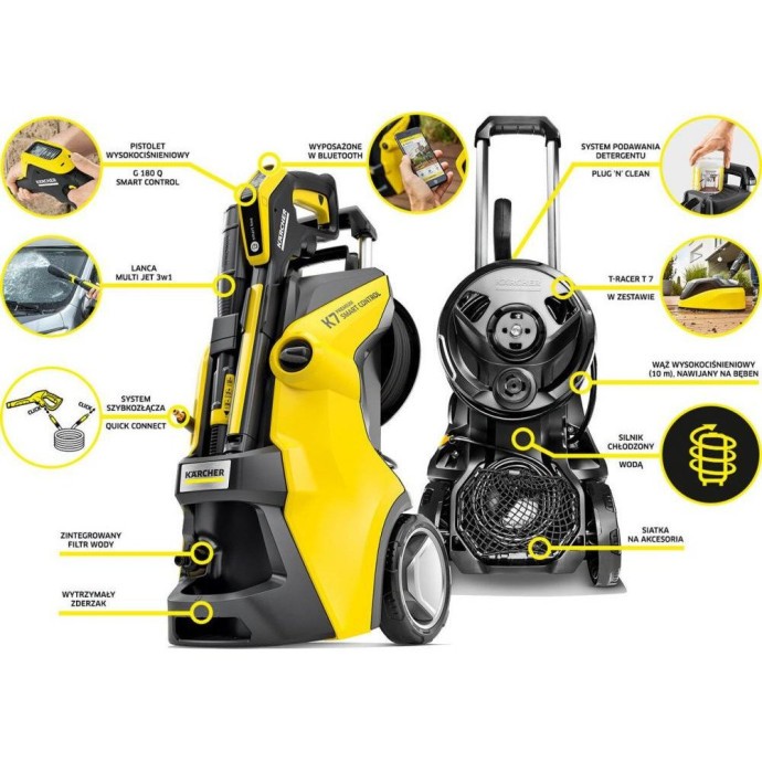 Минимойка высокого давления Karcher K 7 Smart Control Home (1.317-203.0)  Фото №3