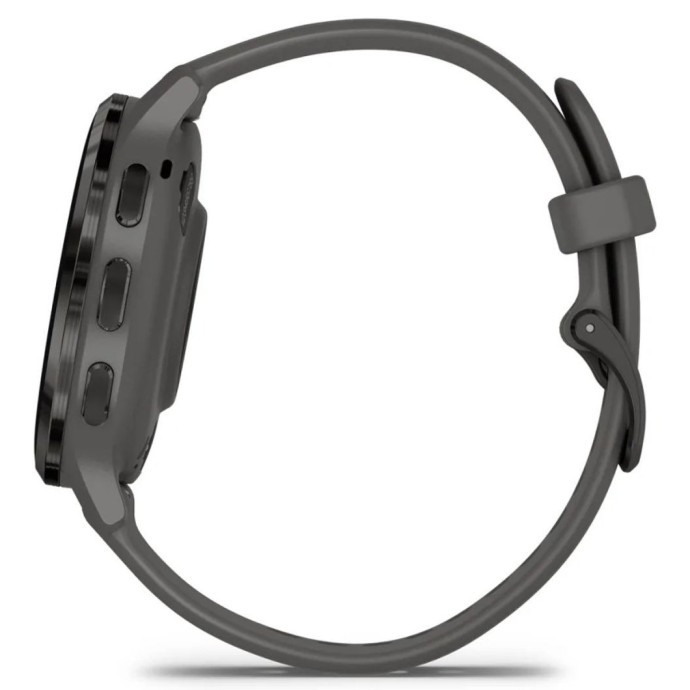 Смарт-годинник Garmin Venu 3S Slate S. Steel Bezel w. Pebble Gray Case and S. Band (010-02785-00)  Фото №3