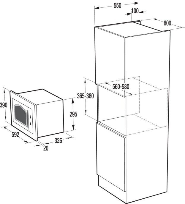 Микроволновка с грилем Gorenje BM235CLB  Фото №0