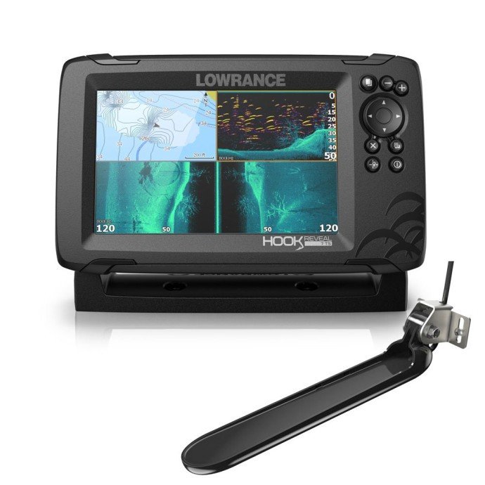 Картплоттер (GPS)-ехолот Lowrance HOOK Reveal 9 TripleShot (000-15531-001)  Фото №0