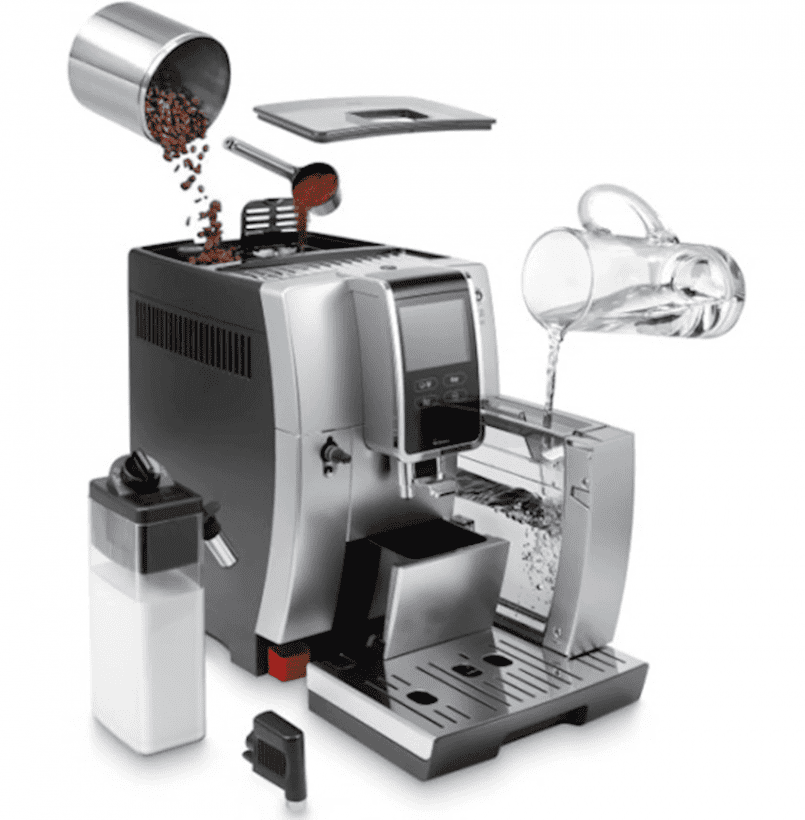 Кавомашина автоматична Delonghi Dinamica ECAM 370.85.SB  Фото №0