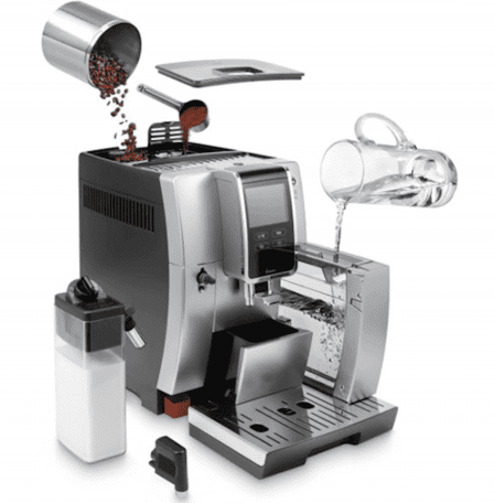 Кавомашина автоматична Delonghi Dinamica ECAM 370.85.SB  Фото №0