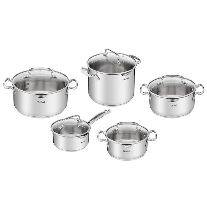 Набор кастрюль и сковород Tefal Duetto + G732SC55  Фото №0