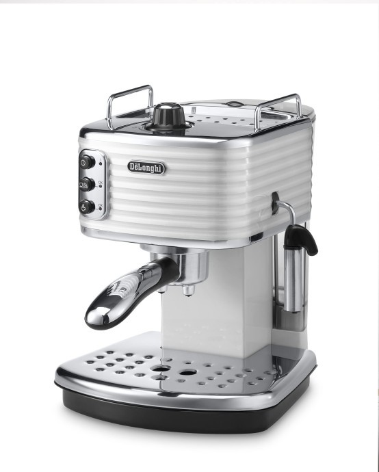 Ріжкова кавоварка еспресо Delonghi Scultura ECZ 351 W  Фото №0