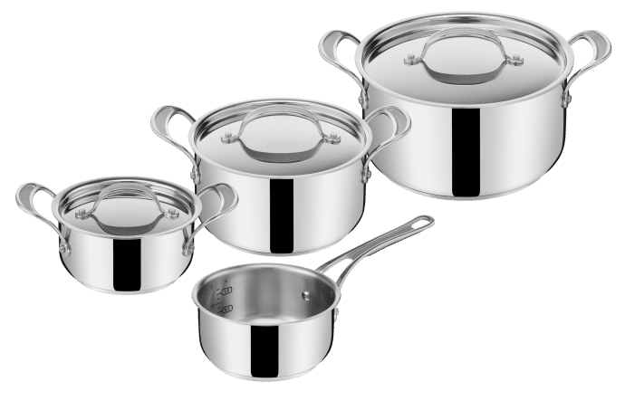 Набір каструль Tefal Jamie Oliver Stainless Steel E307S734