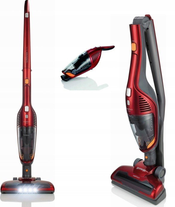 Пилосос 2в1 (вертикальний + ручний) Gorenje SVC216FR  Фото №0