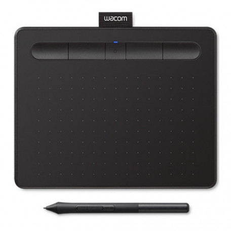 Графический планшет Wacom Intuos S Bluetooth Black (CTL-4100WLK-N)  Фото №0