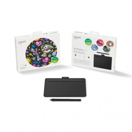 Графический планшет Wacom Intuos S Bluetooth Black (CTL-4100WLK-N)  Фото №4