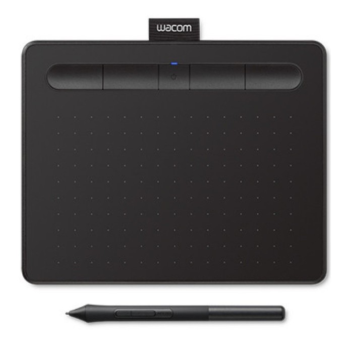 Графічний планшет Wacom Intuos S Bluetooth Black (CTL-4100WLK-N)  Фото №0