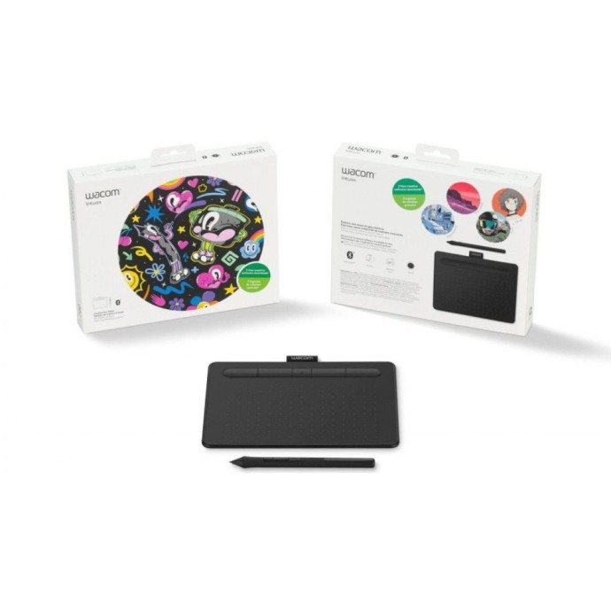 Графічний планшет Wacom Intuos S Bluetooth Black (CTL-4100WLK-N)  Фото №4