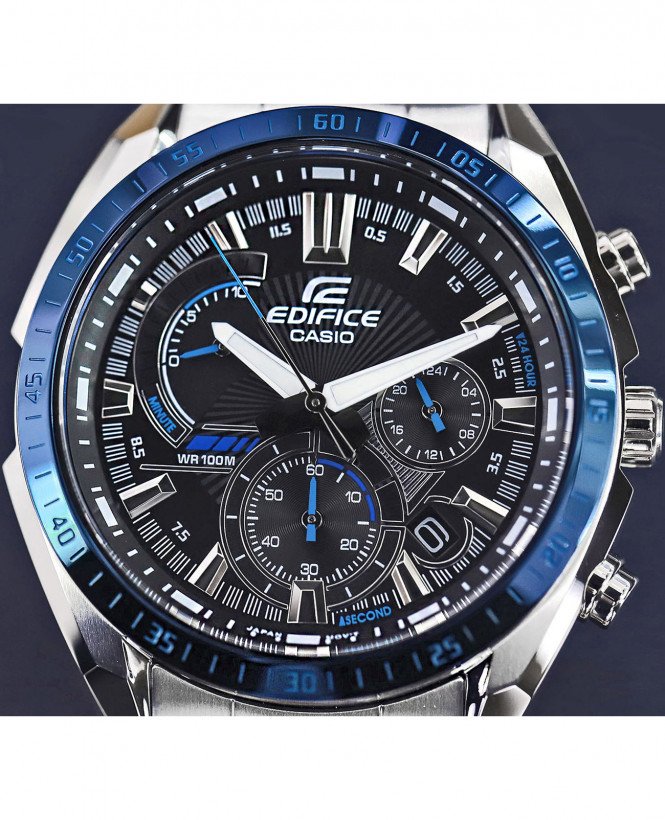 Чоловічий годинник Casio EDIFICE EFR-570DB-1BVUEF  Фото №1