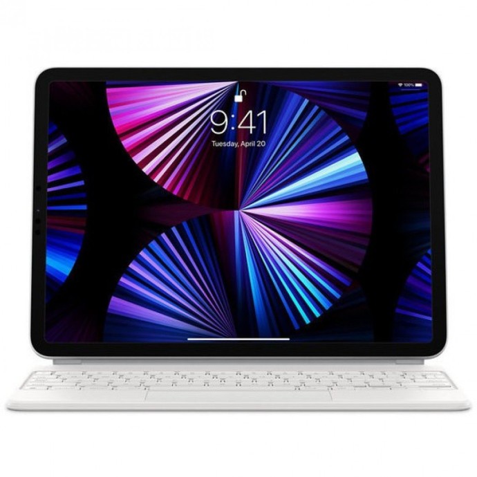 Чехол-клавиатура для планшета Apple Magic Keyboard для iPad Pro 11&quot; 3rd gen. and iPad Air 4th gen. White (MJQJ3)  Фото №0