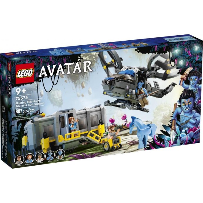 Блоковый конструктор LEGO Avatar Горы Аллилуйя: 26-й участок и грузовой конвертоплан «Самсон» (75573)  Фото №0