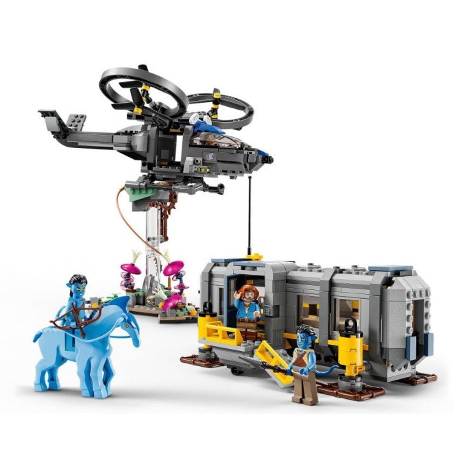 Блоковый конструктор LEGO Avatar Горы Аллилуйя: 26-й участок и грузовой конвертоплан «Самсон» (75573)  Фото №4