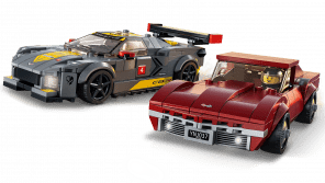 Блоковый конструктор LEGO Speed Champions Шевроле Corvette C8.R Race Car and 1968 Шевроле (76903)