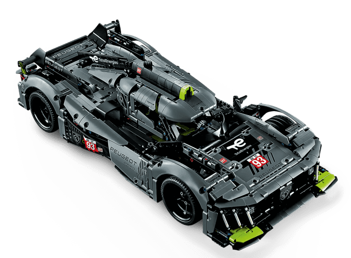 Авто-конструктор LEGO Technic Peugeot 9X8 24H Le Mans Hybrid Hypercar (42156)  Фото №1