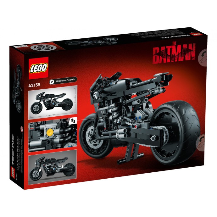 Блоковий конструктор LEGO Technic The Batman Batcycle (42155)  Фото №0