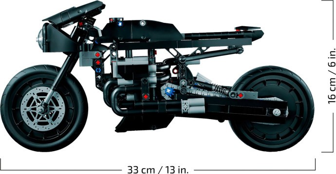 Блоковий конструктор LEGO Technic The Batman Batcycle (42155)  Фото №3