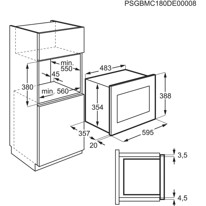 Микроволновка с грилем Electrolux LMS4253TMX  Фото №0